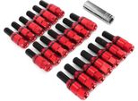 20 Bulloni Ruota Dadi Ruota Tipo Tuner Con Filettatura M14X1,25 Adatti Per M3 F80 M2 F22/F23Rosso