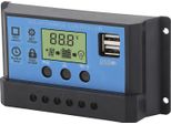 12V 24V Solar Charge-Discharge Controller Pwm Lcd Display Dual Usb Output Controller Per La Casa Industria Car30A