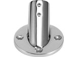 30 Gradi Tubo Rotondo Base Corrimano Balaustra Raccordo 316 Acciaio Inox Parti Barca Marina22 Mm/0,9 Pollici