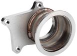Adattatore Per Flangia Di Scarico, Adattatore In Acciaio Inox Morsetto Per Banda Trapezoidale Da 3 Pollici Banda Trapezoidale Durevole Per T3/T4 Turbo Banda Trapezoidale Da 3 Pollici