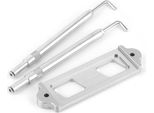 Set Di Cinghie Di Fissaggio Della Batteria, Staffa Di Fissaggio Della Barra Con Gancio, Adatto Per Honda Civic/ Crxsilver