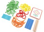 Tavola Per Puzzle, Giocattolo, Wodden, Educazione Precoce, Apprendimento, Geoboard In Legno Per Bambini