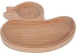 Piatto Di Legno Carino Piatto Diviso Ciotola Di Cibo Vassoio Di Servizio Per Bambini Bambiniduckarredo E Soggiorno, Feste E Occasioni Speciali, Decorazione Per Feste Ed Eventi!