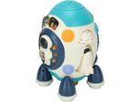Razzo Musicale Giocattolo, Portatile, Educativo Precoce, 19 Tasti Musicali, Spazio Per Bambini, Blu