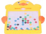 Lavagna Magnetica Per Bambini, Scarabocchio Educativo Con Penna E Perline Colorate