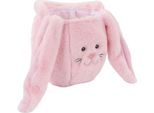 Bambini Pasqua Cesto Caccia Coniglietto Peluche Borsa Carino Cartone Animato Orecchie Lunghe Rosa