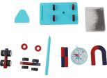 Set Di Magneti Scientifici Per Bambini Anello A Barra Ferro Di Cavallo Bussola Kit Auto Strumenti Didattici Per Esperimenti Per Bambini