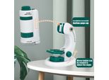 Set Di Microscopi Per Bambini Dai 6 Anni In Su, Luce Led Da 60 A 180X, Esperimenti Scientifici Educativi, Giocattolo, Regalo Di Natale E Di Compleanno