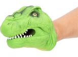 Alta Simulazione Cartoon Dinosauro Mano Burattino Guanti Raccontare Giocattolo Verde