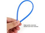 72PCS Spoke Skins Covers Trim Wrap Cover Decorazione Protettiva Tubo Accessori Moto Dirt Bike Blu
