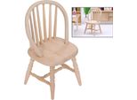 Sedia In Legno Per Casa Delle Bambole In Scala 1:12, Design Semplice, Stile Moderno, Arredamento Per Casa Delle Bambole In Miniatura