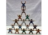 Blocchi Alti Impilabili, Apprendimento Precoce Educativo, Bambini, Giocattolo Di Equilibrio, Regalo, Impilamento