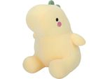 Carino Dinosauro In Peluche, Bambola Sicura In Peluche Per Bambini, Ragazze, Ragazzi, Regali Di Compleanno, Giallo, 22 Cm
