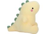 Simpatico Dinosauro In Peluche, Bambola Sicura In Peluche Per Bambini, Ragazze, Ragazzi, Regali Di Compleanno, Giallo, 35 Cm
