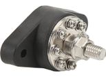 3/8 Di Pollice Nero M10 A Bullone Singolo Per La Distribuzione Dell'alimentazione 12 V 48 V 160 A Per Il Collegamento Della Batteria, Blocco Sbarra Per Auto, Camper, Barche, Camion