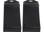 2 Rampe Protettive Per Pneumatici, Robuste, Alta Capacità Di Carico, Antiscivolo, Per Auto, Camion, Suv, Camper, Rimorchi, Camper, 18PL: 50 X 21,5 X 5,8 Cm