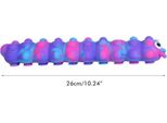 Giocattolo A Ventosa In Silicone Caterpillar Push Bubble, Viaggio Sensoriale Antistress Per Bambini E Adulti