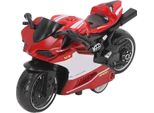 Tirare Indietro Le Moto Giocattolo Innovativo Modello Di Moto In Lega Di Simulazione Per Bambini Collezione Di Regali Rosso