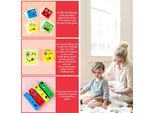 Cubo Per Bambini Che Cambia Faccia, Pensiero Logico, Allenamento Intellettuale, Gioco Da Tavolo In Legno, Puzzle Giocattolo
