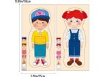 Puzzle Del Corpo Umano Per Bambini Puzzle Di Anatomia Struttura In Legno Organi Consapevolezza Ausili Didattici Ragazzi Ragazze