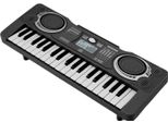 Tastiera Per Bambini Pianoforte Giocattolo 37 Tasti Migliorare La Coordinazione Mano-Occhio Strumento Musicale Educativo Nero
