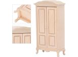 Armadio In Miniatura Per Casa Delle Bambole In Scala 1:12, A Doppia Anta, Armadio Per Casa Delle Bambole Per Accessori D'arredo