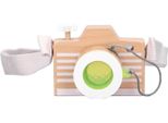 Macchina Fotografica Giocattolo In Legno, Educativo, Portatile, Innovativo Caleidoscopio In Legno Di Tiglio Per Bambini, Bambini Piccoli, Verde