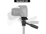 Testa Pan/Tilt A 3 Vie, Panoramica A 360°, Carico Utile Di 3 Kg Con Maniglia, Piastra A Sgancio Rapido, Attacco Universale Da 1/4 Per Treppiede Per Fotocamera