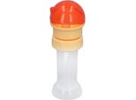 5 Pezzi Tappi Di Cannuccia Per Bottiglie D'acqua A Prova Di Perdite, Tappo In Silicone Portatile A Forma Di Gatto Con Per Bambini, Rosso