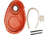 Guarnizione Del Coperchio Della Catena Di Distribuzione Set Di Viti Per Guarnizioni In Metallo Per Motori Sbc 283 327 305 350 383 400 Arancione