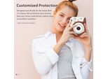 Custodia Per Fotocamera Istantanea, In Finto Cuoio, Fibbia Magnetica Con Tracolla, Compatibile Con Fujifilm Instax Mini 12/11/9/8