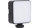 Luce Video A Led, Da 2500 A 9000 K, Illuminazione Fotografica Portatile Per La Fotocamera, Con 3 Attacchi A Slitta Fredda, Foro Per Vite Da 1/4 Di Pollice Per Riprese Di Vlogging