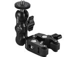 Morsetto Multifunzione Andoer, Supporto A Sfera, Braccio Articolato A Frizione, Super Con Vite Da 1/4 Di Pollice Per Monitor Gps, Luce Video A Led, Microfono Flash