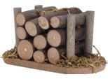 1:12 Casa Delle Bambole Legna Da Ardere In Miniatura Modello Falò Scena Giardino Giocattolo