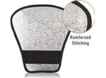 Riflettore Flash Portatile Universale Speedlite Rimbalzo Scheda Diffusore Con Superficie Riflettente Bianco E Argento, Sostituzione Per Canon Nikon Sony Godox Yongnuo On-Camera