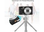Fotocamera Digitale 48MP 1080P 2,4 Pollici 16X Zoom Autofocus Rilevamento Intelligente Video Portatile
