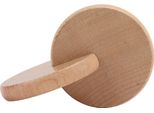 2PCS Montessori Disco Ad Incastro In Legno Di Faggio Rotondo Giocattolo Per Lo Sviluppo Del Bambino Per L'educazione Precoce A Casa