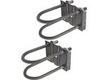 Set Di Bulloni A U Per Rimorchio, Robusti, Bulloni In Acciaio Laminato Con Piastra Per Molle A Balestra Da 5200 A 7000 Lbs Da 3 Pollici Con Asse Tondo