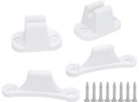 2 Set Di Supporti Per Porte Di Camper In Nylon Per Evitare Danni Alle Pareti, Supporto Di Arresto A Forma Di T Per Camper, Rimorchi E Barche