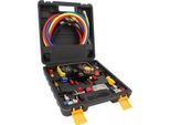 Set Di Manometri Per Collettori Ac, Set Di Strumenti Professionali Per Manometri Per Auto Per Refrigeranti R410A, R22 E R134A