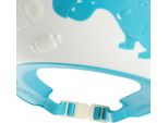 Cuffia Per Shampoo Per Bambini, Simpatico Dinosauro A Forma Di Cartone Animato, Morbido, Drenaggio Efficiente, Cuffia Da Bagno Per Bambini Indossabile, Blu