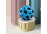 Palla Spaziale Elastica E Rimbalzante Per Genitori E Bambini, Interattiva, Coordinazione Occhio-Mano, Allenamento Sportivo, Schiuma, 66 Mm, Blu