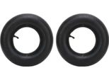 2 X 3,50/4,00-6 Pneumatici Con Stelo Valvola TR87 Curvo In Gomma Per Carriole, Go-Kart, Atv, Falciatrici Da Neve, Carretti A Mano