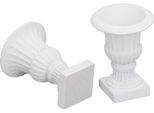 2 Pezzi In Scala 1:12, Casa Delle Bambole, Giardino, Colonna Romana, Fioriera, Decorazione In Miniatura, Giocattolo Per Matrimonio, Decorazione Della Tavola