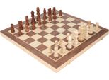 Grande Set Di Scacchi In Legno, Gioco Di Dama 3 In 1, Portatile E Pieghevole Per Bambini E Adulti