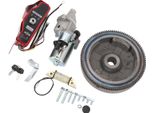 Kit Di Avviamento Elettrico, Motorino Di Avviamento, Comando A Volano, Scatola Di Commutazione, Conversione Per Motori Stazionari GX340 11 Cv, GX390 13 Cv