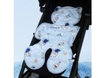 Cuscino Per Carrozzina Baby Comfort Support, Traspirante, Morbido Per Testa E Corpo, Inserto Per Carrozzina, Passeggino, Seggiolone, Tipo 1