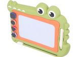 Lavagna Da Disegno Magnetica Con 4 Timbri, Blocco Per Scrivere E Colorare Per Bambini, 29 X 23 Cm, Verde