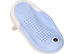 Bagnetto Pieghevole Con Termometro, Antiscivolo, Ergonomico, Blu