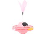 Giocattolo Girevole Per Gatti, Allevia La Noia, Base Instabile, Interessante, Interattivo, Con Piume, Rosa